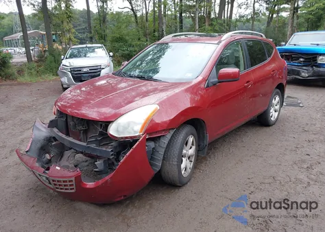 2008 Nissan Rogue Sl из США, поврежденный, VIN JN8AS58V08W138906